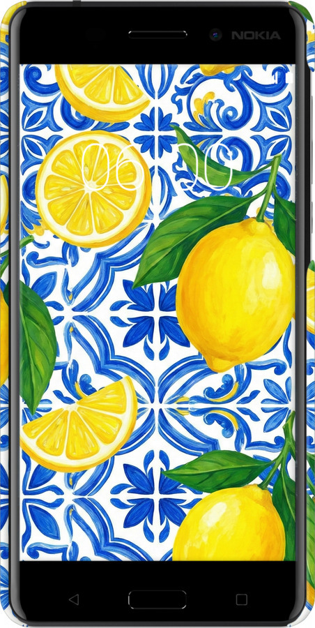 3D пластиковый матовый чехол Grocery Girl Italian Summer для Nokia 6 - 6766m-898 изображение 