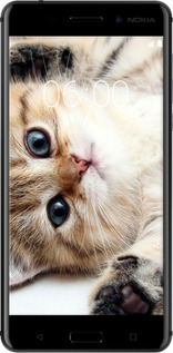 2D пластиковый чехол Котик для Nokia 6 - 6024t-898 изображение 