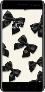 Силіконовий чехол Dark Coquette для Nokia 6 - 6765u-898 изображение 