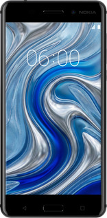 2D пластиковий чехол Liquid Chrome для Nokia 6 - 6781t-898 изображение 