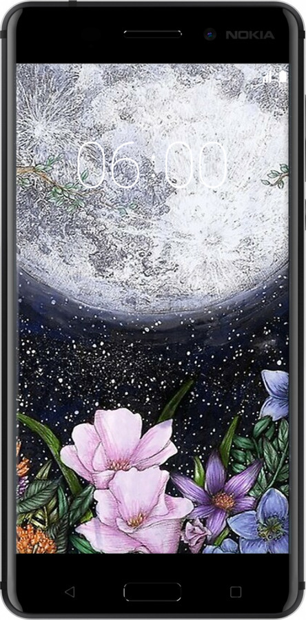 2D пластиковий чехол Північ у саду для Nokia 6 - 6259t-898 изображение 