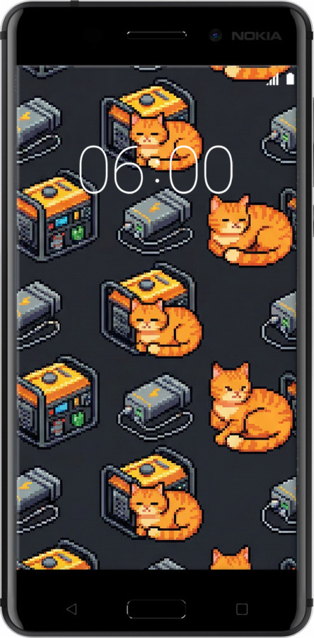 2D пластиковый чехол Autonomous Zone для Nokia 6 - 6771t-898 изображение 