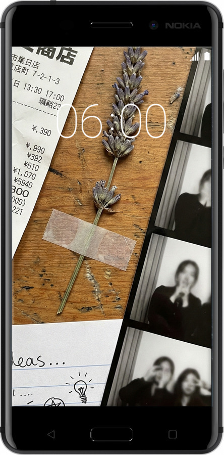2D пластиковий чехол Aesthetic Scrapbook Collage для Nokia 6 - 6773t-898 изображение 