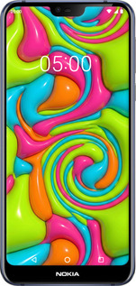 Силіконовий чехол Y2K Jelly Dream для Nokia 7.1 - 6780u-1593 изображение 