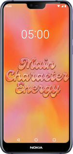 Силіконовий чехол Aura Gradient Main Character Energy Aesthetic Y2K для Nokia 7.1 - 6783u-1593 изображение 