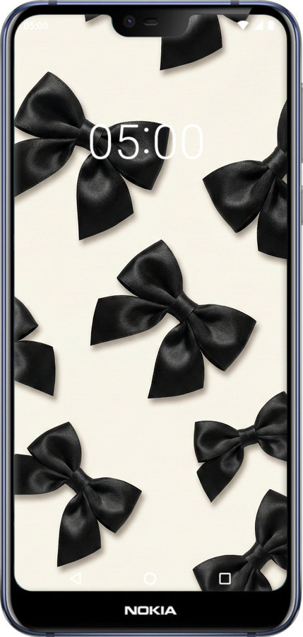 Силиконовый чехол Dark Coquette для Nokia 7.1 - 6765u-1593 изображение 