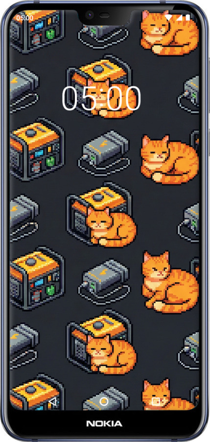 Силіконовий чехол Autonomous Zone для Nokia 7.1 - 6771u-1593 изображение 
