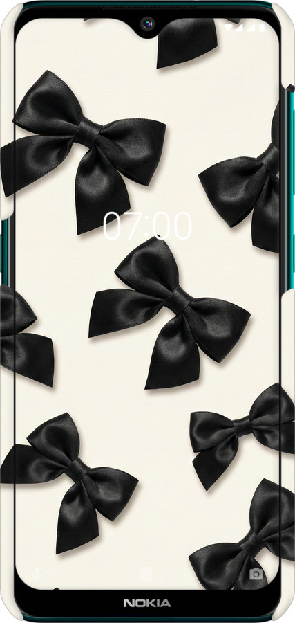 3D пластиковий матовий чехол Dark Coquette для Nokia 7.2 - 6765m-1792 изображение 