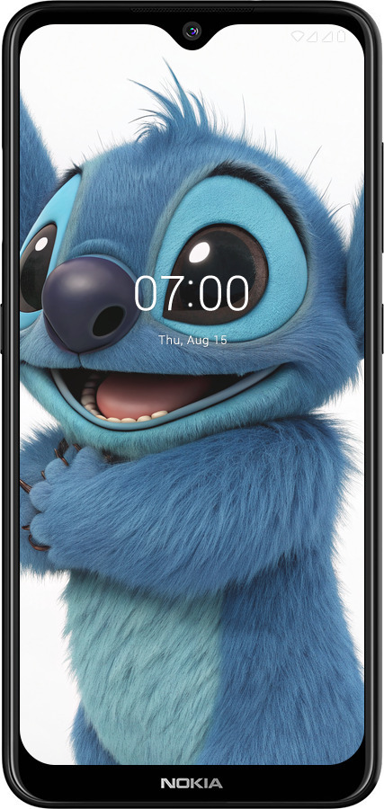 2D пластиковий чехол Стіч 1 для Nokia 6.2 - 6686t-2018 изображение 