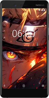 Силіконовий чехол Наруто для Nokia 7 - 6277u-1367 изображение 
