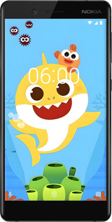Силиконовый чехол Бейби Шарк для Nokia 7 - 6303u-1367 изображение 