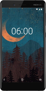 Силіконовий чехол Зоряний ліс для Nokia 7 - 6480u-1367 изображение 