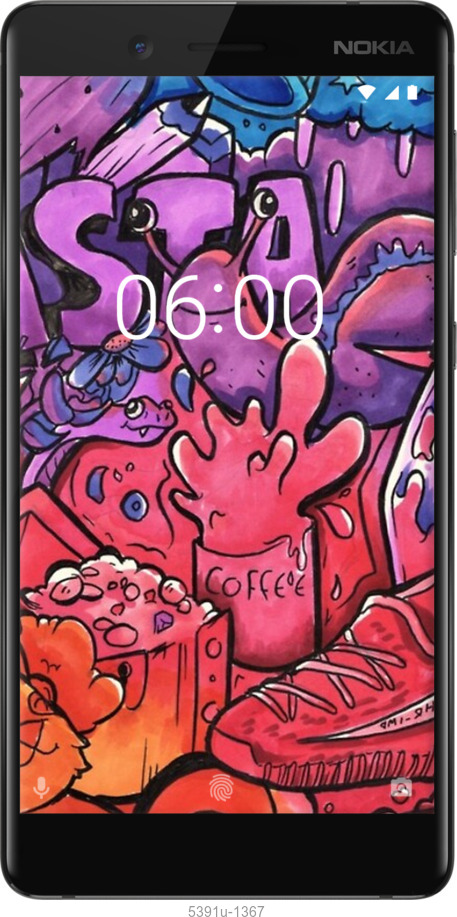 Силиконовый чехол № 5391 для Nokia 7 - 5391u-1367 изображение 