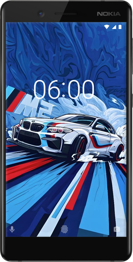 Силиконовый чехол БМВ для Nokia 7 - 6292u-1367 изображение 