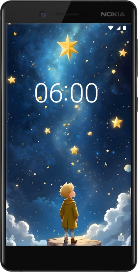 Силіконовий чехол Маленький принц для Nokia 7 - 6326u-1367 изображение 