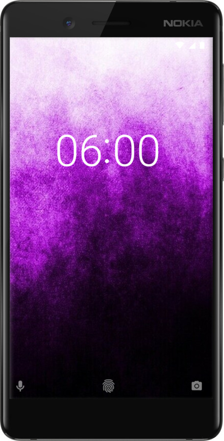 Силиконовый чехол Абстрактная композиция в фиолетовых тонах для Nokia 7 - 6478u-1367 изображение 