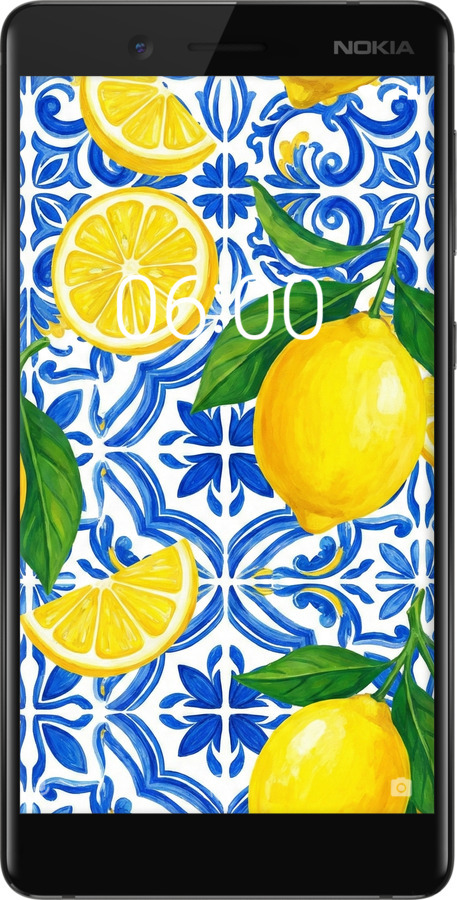 Силиконовый чехол Grocery Girl Italian Summer для Nokia 7 - 6766u-1367 изображение 