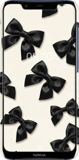 3D пластиковий матовий чехол Dark Coquette для Nokia 8.1 - 6765m-1620 изображение 