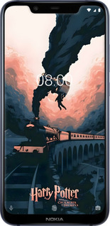 Силиконовый чехол Гарри Поттер для Nokia 8.1 - 6331u-1620 изображение 