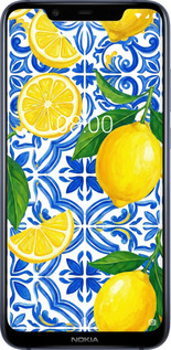 Силіконовий чехол Grocery Girl Italian Summer для Nokia 8.1 - 6766u-1620 изображение 