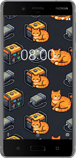 Силіконовий чехол Autonomous Zone для Nokia 8 - 6771u-1115 изображение 