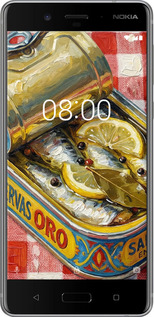 Силіконовий чехол Vintage Sardine Tin Phone для Nokia 8 - 6772u-1115 изображение 