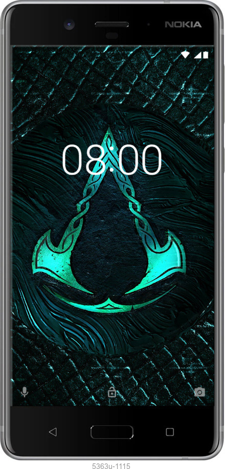 Силіконовий чехол № 5363 для Nokia 8 - 5363u-1115 изображение 