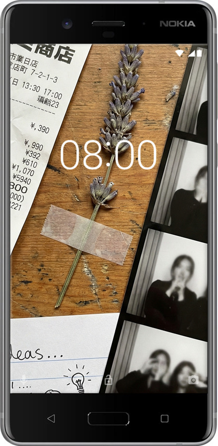 Силіконовий чехол Aesthetic Scrapbook Collage для Nokia 8 - 6773u-1115 изображение 