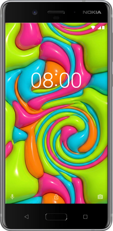 Силіконовий чехол Y2K Jelly Dream для Nokia 8 - 6780u-1115 изображение 