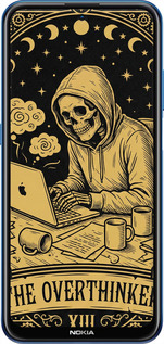 Силиконовый чехол The Overthinker для Nokia X20 - 6774u-2532 изображение 