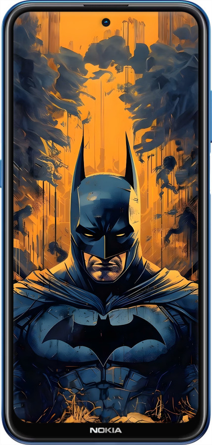 Силиконовый чехол Бэтмен для Nokia X20 - 6335u-2532 изображение 