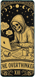 TPU чехол The Overthinker для OnePlus 10 Pro - 6774b-2588 изображение 