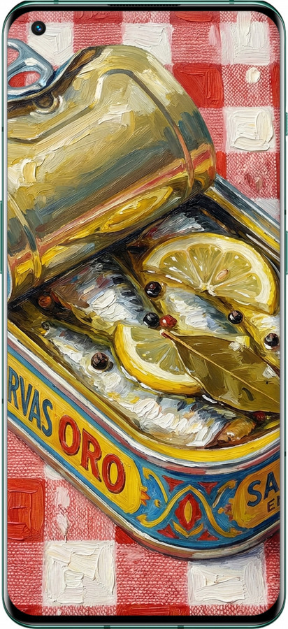 TPU чехол Vintage Sardine Tin Phone для OnePlus 10 Pro - 6772b-2588 изображение 