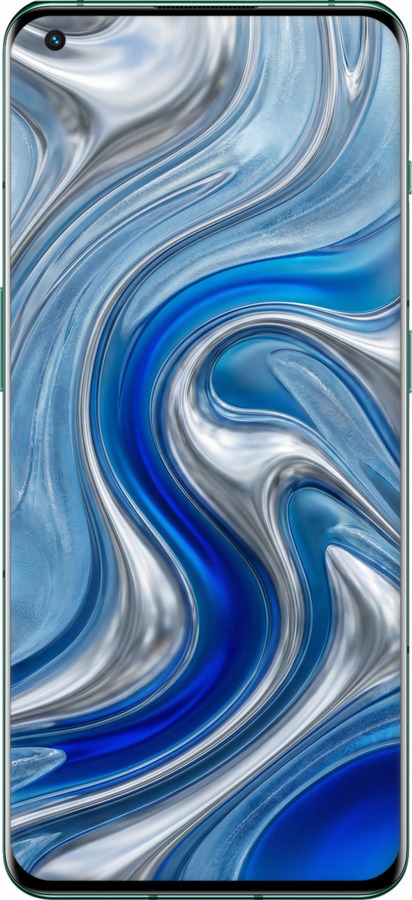 TPU чехол Liquid Chrome для OnePlus 10 Pro - 6781b-2588 изображение 