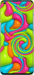 3D пластиковый матовый чехол Y2K Jelly Dream для OnePlus 10 Pro - 6780m-2588 изображение 