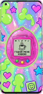 3D пластиковый матовый чехол Y2K Aesthetic Retro Pet: Годуй мене кавою для OnePlus 10 Pro - 6784m-2588 изображение 