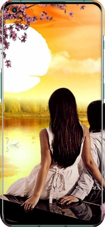 3D пластиковый матовый чехол Sunset для OnePlus 10 Pro - 6607m-2588 изображение 