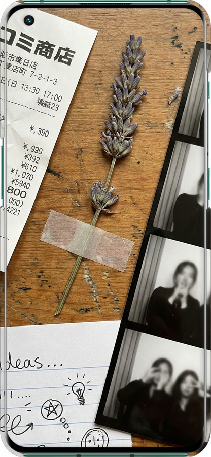 3D пластиковый матовый чехол Aesthetic Scrapbook Collage для OnePlus 10 Pro - 6773m-2588 изображение 