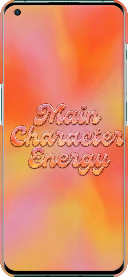 3D пластиковый матовый чехол Aura Gradient Main Character Energy Aesthetic Y2K для OnePlus 10 Pro - 6783m-2588 изображение 