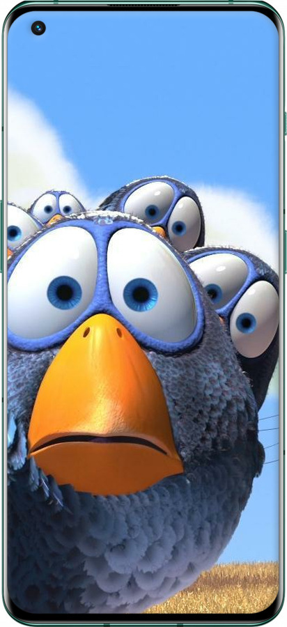 Силиконовый чехол Angry Birds для OnePlus 10 Pro - 6008u-2588 изображение 