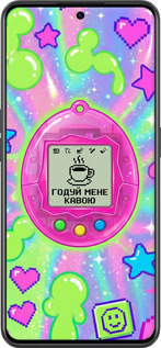 TPU чехол Y2K Aesthetic Retro Pet: Годуй мене кавою для OnePlus 10R - 6784b-2627 изображение 