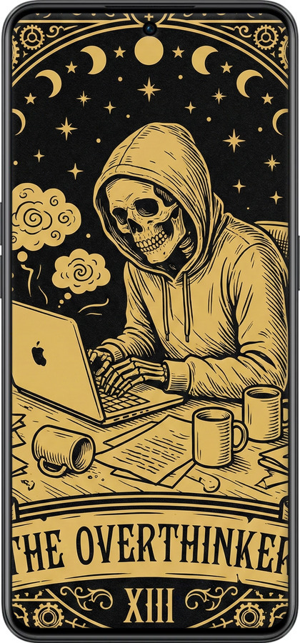 TPU чехол The Overthinker для OnePlus Ace - 6774b-2953 изображение 