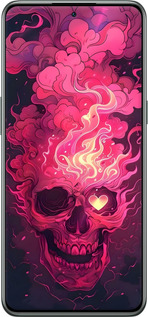 TPU чехол Череп арт для OnePlus 10T - 6385b-2647 изображение 