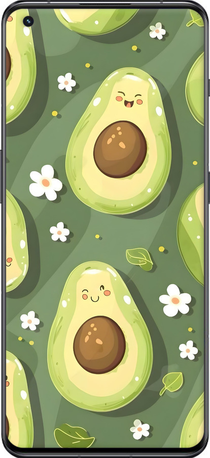 TPU чехол Авокадо для OnePlus 11 - 6380b-2940 изображение 