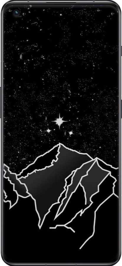 TPU чехол Минималистический горный пейзаж для OnePlus 11 - 6438b-2940 изображение 