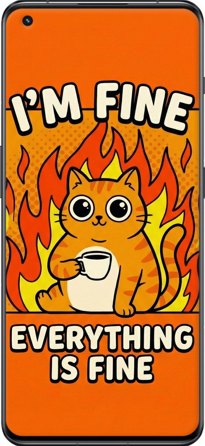 TPU чехол Funny Cat для OnePlus 11 - 6786b-2940 изображение 