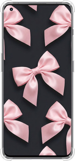 Силіконовий протиударний с посиленими кутами чехол Coquette Ribbons Dark Coquette для OnePlus 11 - 6767sp-2940 изображение 