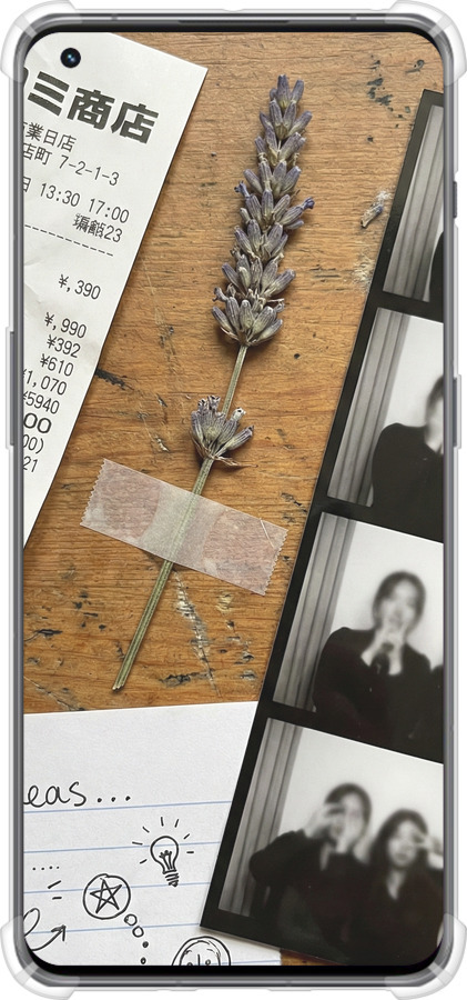 Силикон с усиленными углами чехол Aesthetic Scrapbook Collage для OnePlus 11 - 6773sp-2940 изображение 