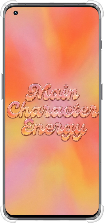 Силикон с усиленными углами чехол Aura Gradient Main Character Energy Aesthetic Y2K для OnePlus 11 - 6783sp-2940 изображение 