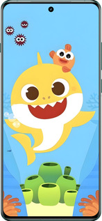 Силіконовий чехол Бейби Шарк для OnePlus 12 5G - 6303u-3615 изображение 